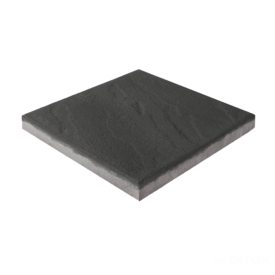 Diton Dlažba betonová Břidlice reliéfní 397×397×40 mm antracit (9,12)