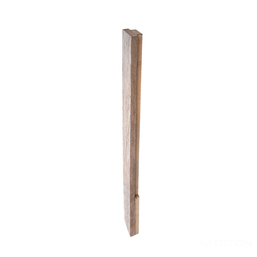 Diton Sloupek plotový Quick wall wood 240 250×110×3200 mm dělený průběžný dub světlý (6)