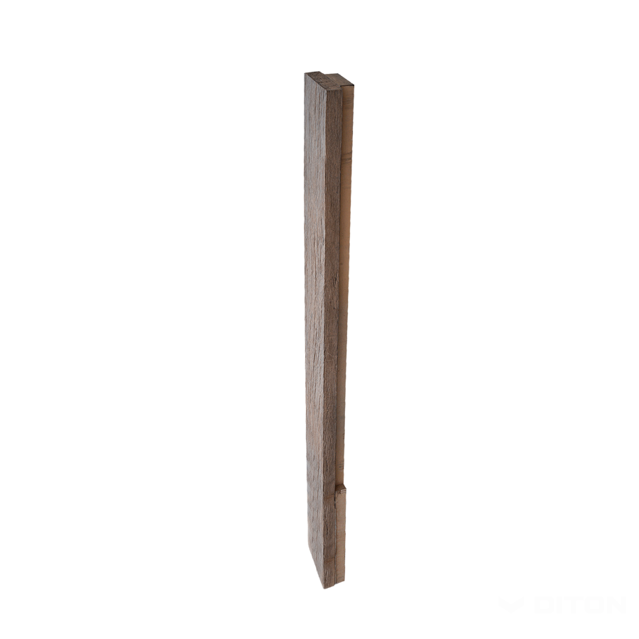 Diton Sloupek plotový Quick wall wood 180 250×110×2700 mm dělený průběžný dub tmavý (6)