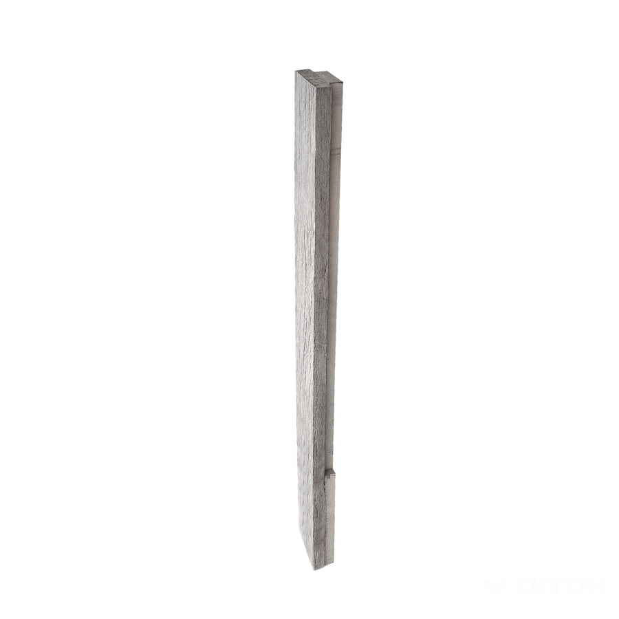 Diton Sloupek plotový Quick wall wood 120 250×110×2100 mm dělený průběžný dub arktic (6)
