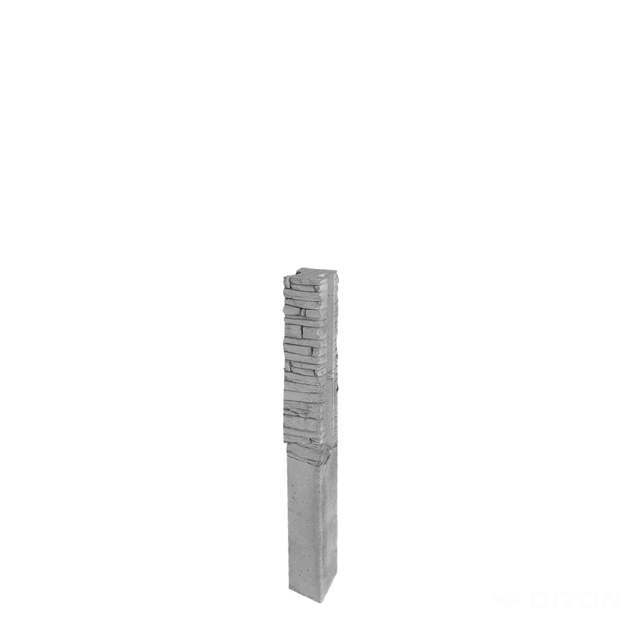 Diton Sloupek plotový Quick wall stone 120 150×150×2100 mm průběžný přírodní (8)