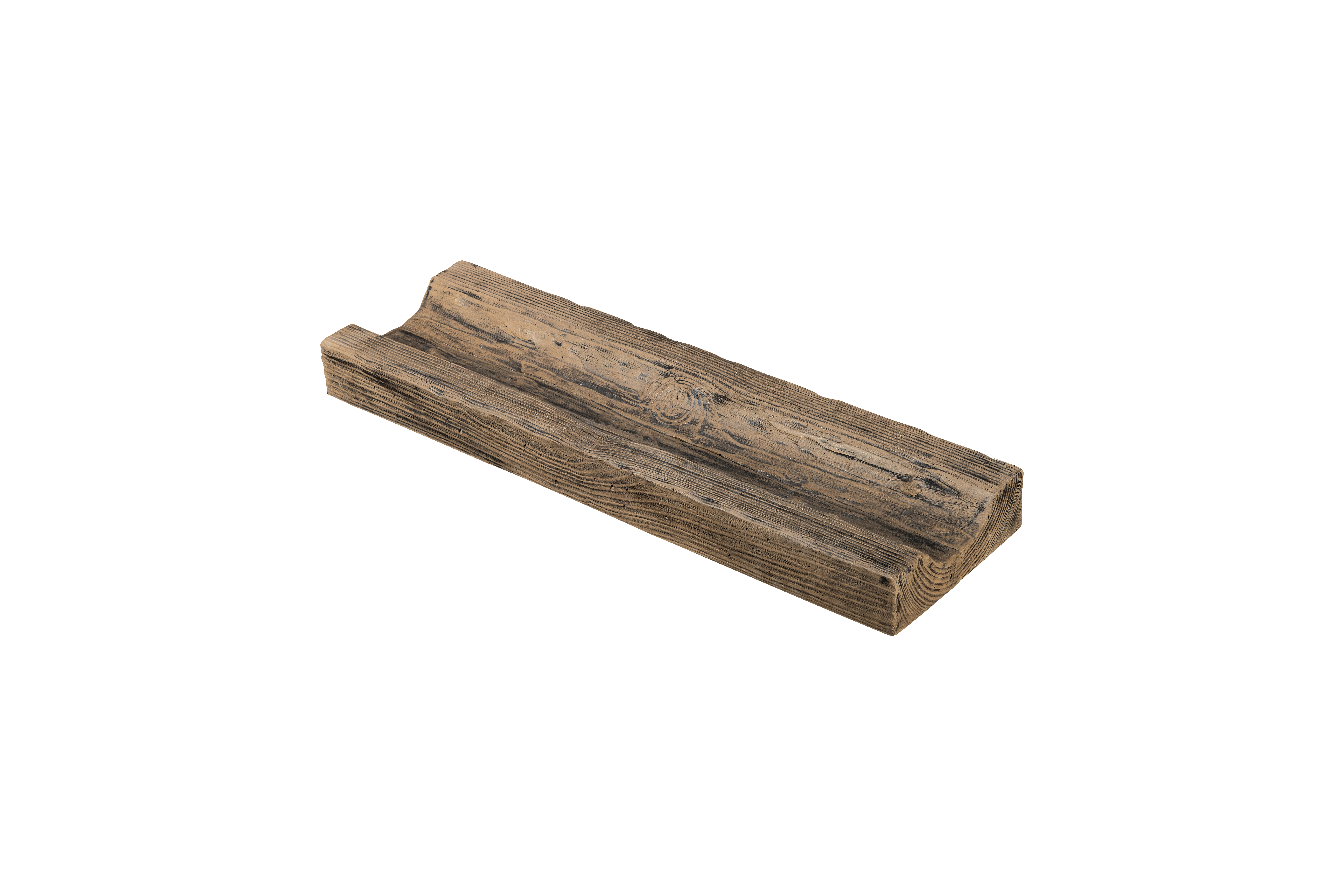 Ferobet Žlab 800×240×80 mm natur reliéfní staré dřevo (30)
