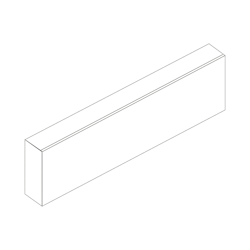 Ferobet Obrubník chodníkový 1000×10×250 mm přírodní (27)