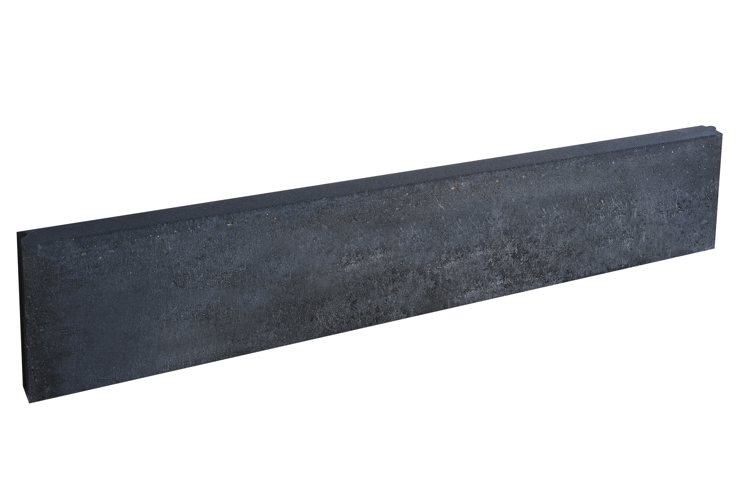 Ferobet Obrubník záhonový Presbeton 1000×50×200 mm kulatý se zámkem antracit (48)