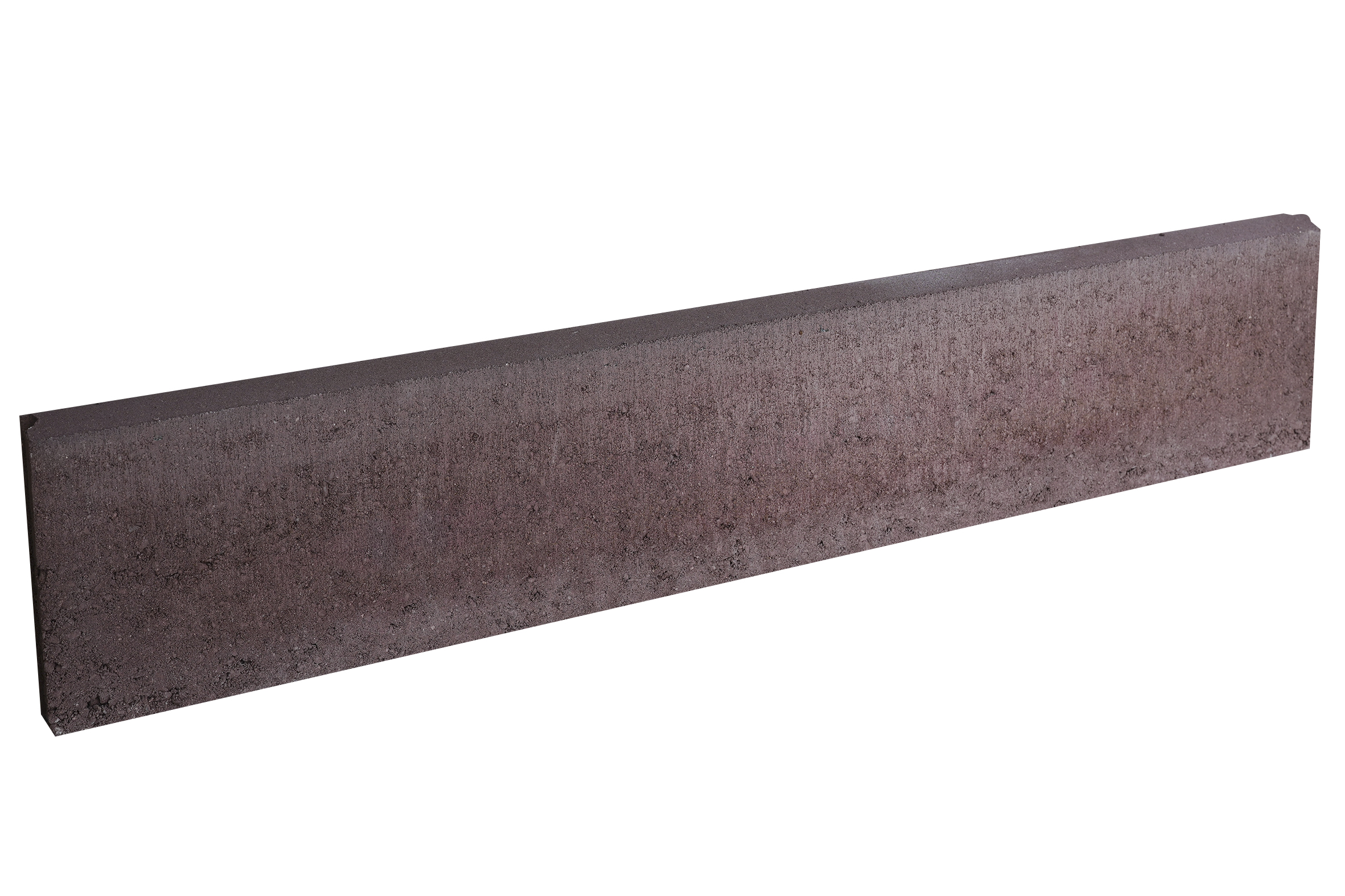 Ferobet Obrubník záhonový Presbeton 1000×50×200 mm kulatý se zámkem hnědý (48)