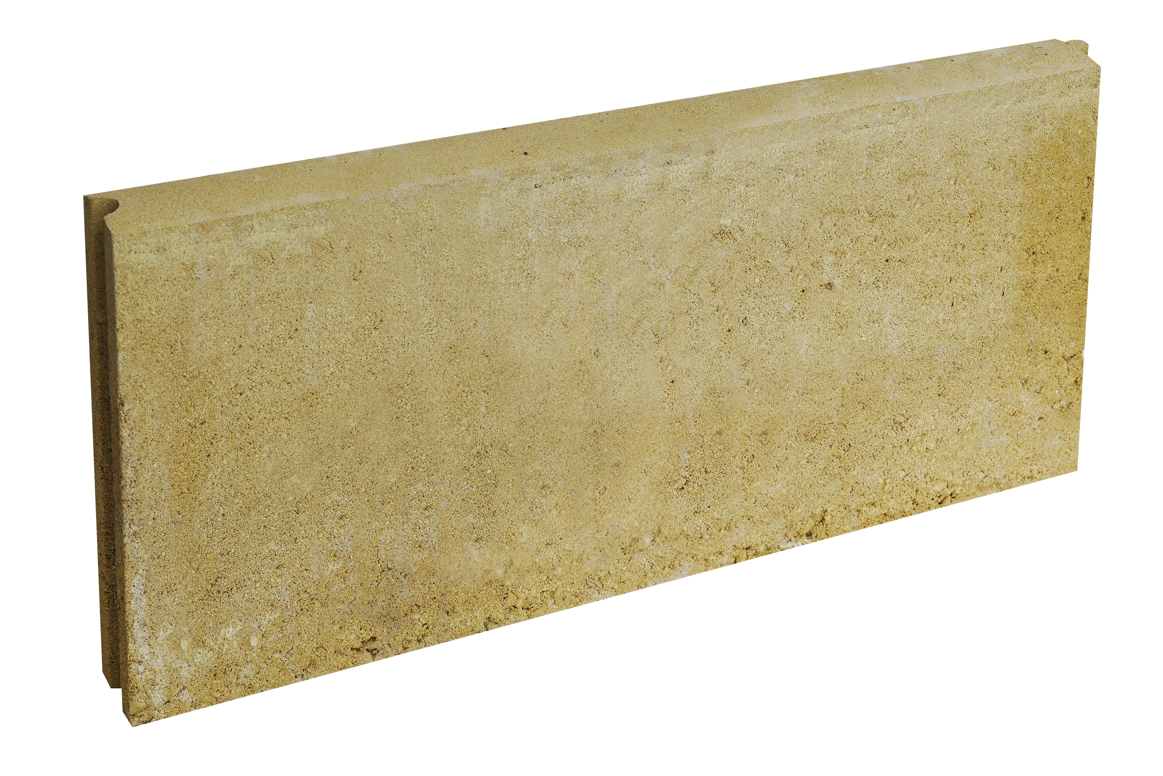 Ferobet Obrubník záhonový Presbeton 500×50×200 mm kulatý se zámkem pískový (96)