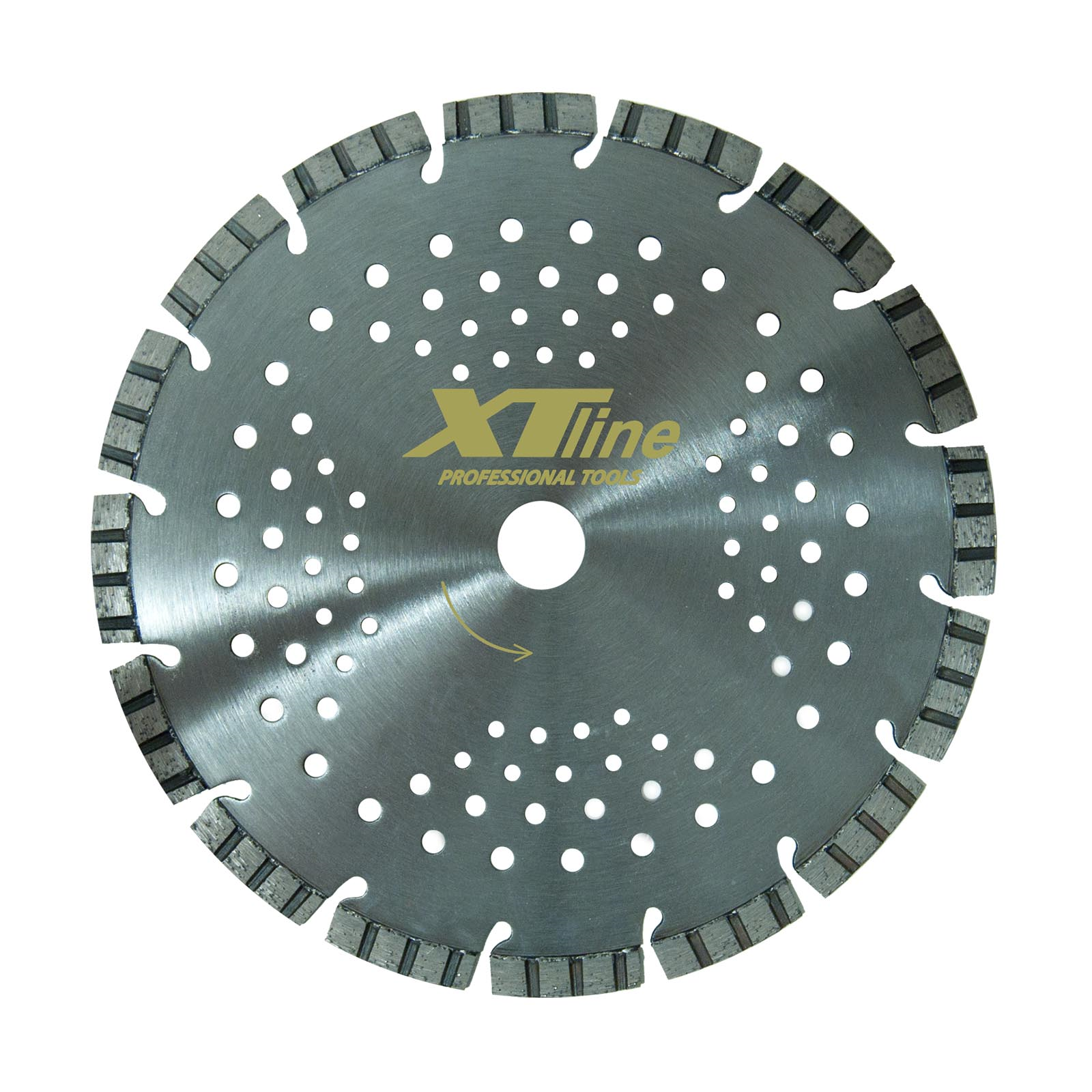 XTline Kotouč diamantový segmentový TURBO LASER | 230x2,4x10x22,2 mm