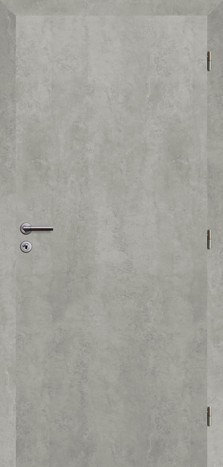 Solodoor Dveře struktur SMART plné beton 60 P oblá hrana boční