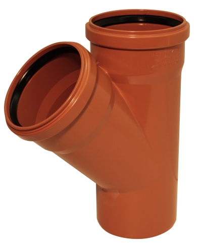 Midas Odbočka kanalizační KGEA DN 125/110 45°