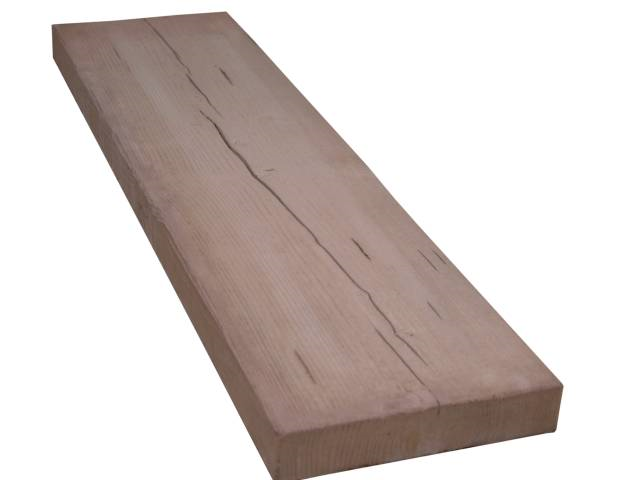 Presbeton Dlažba betonová Bark 7 prkno 890×250×50 mm relíéfní hnědá (18)