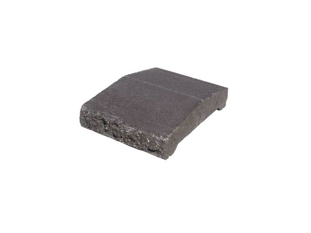 Presbeton Deska zákrytová Face Block ZDV 200 200×300×70 mm štípaná černá (270)