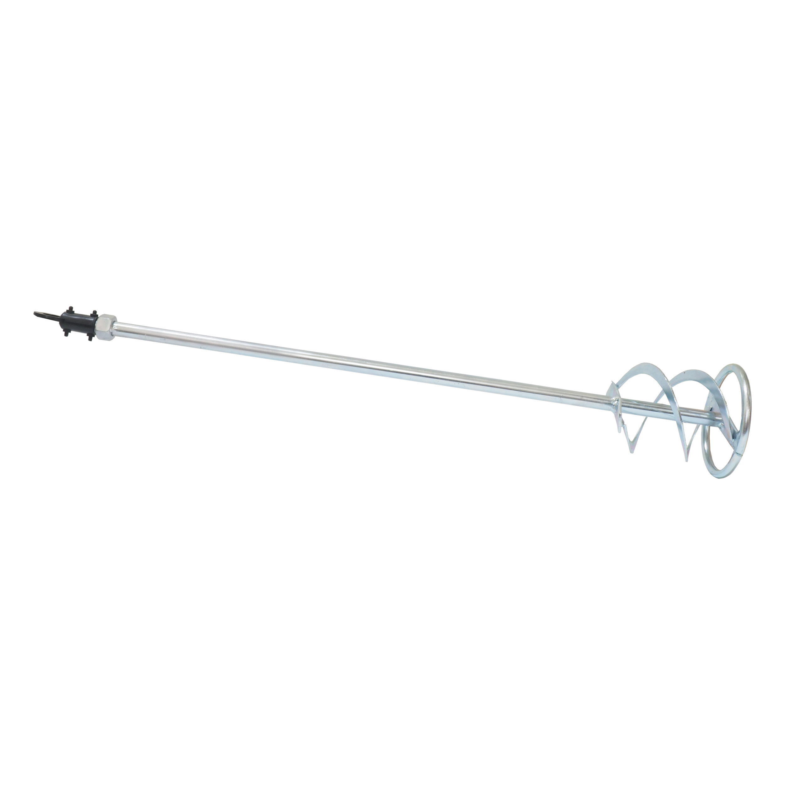 Toptrade Míchadlo plechové, pozinkované, s kruhem a závitem M14, pr. 120 mm