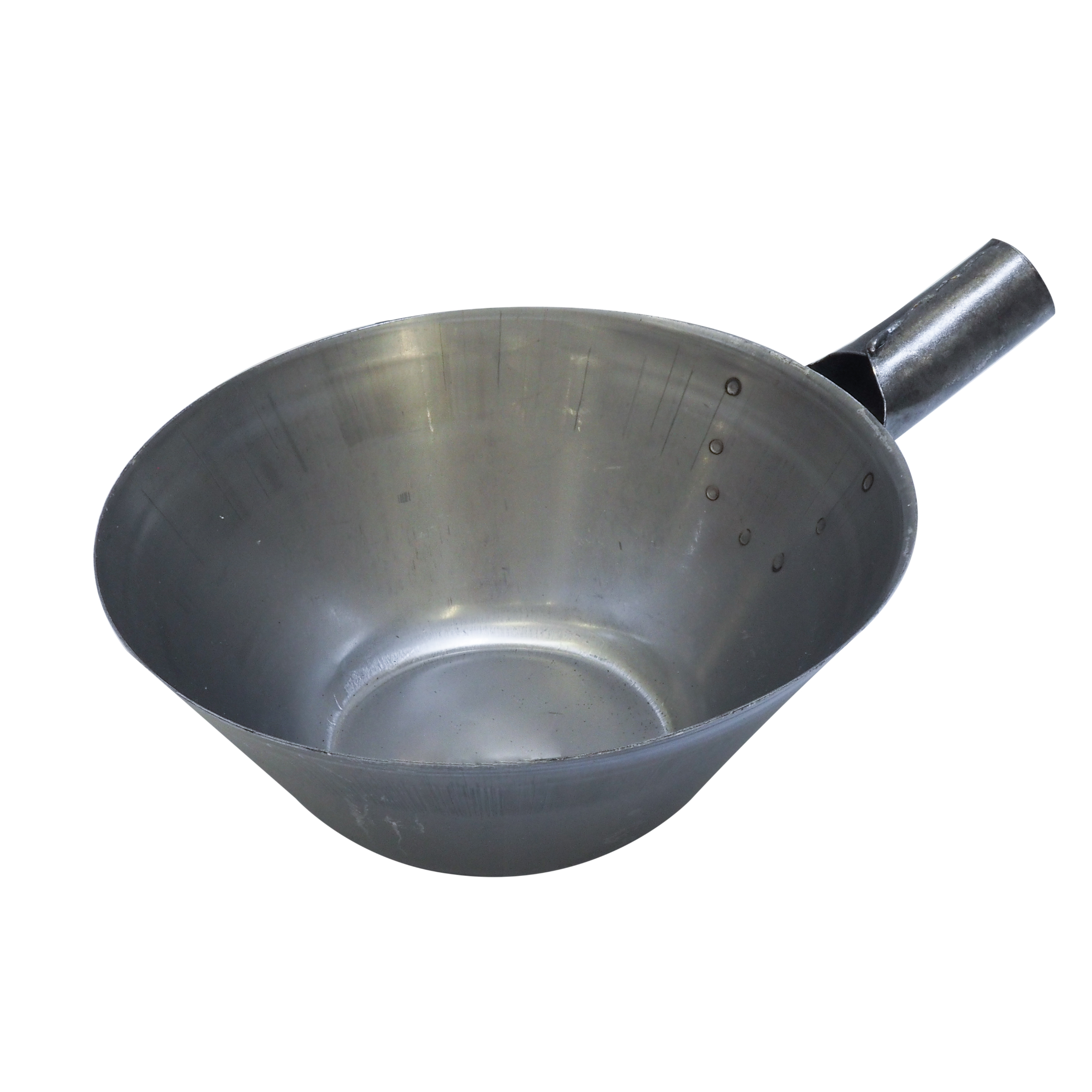 Toptrade Naběračka s tulejí, ocelová, pr. 210 mm