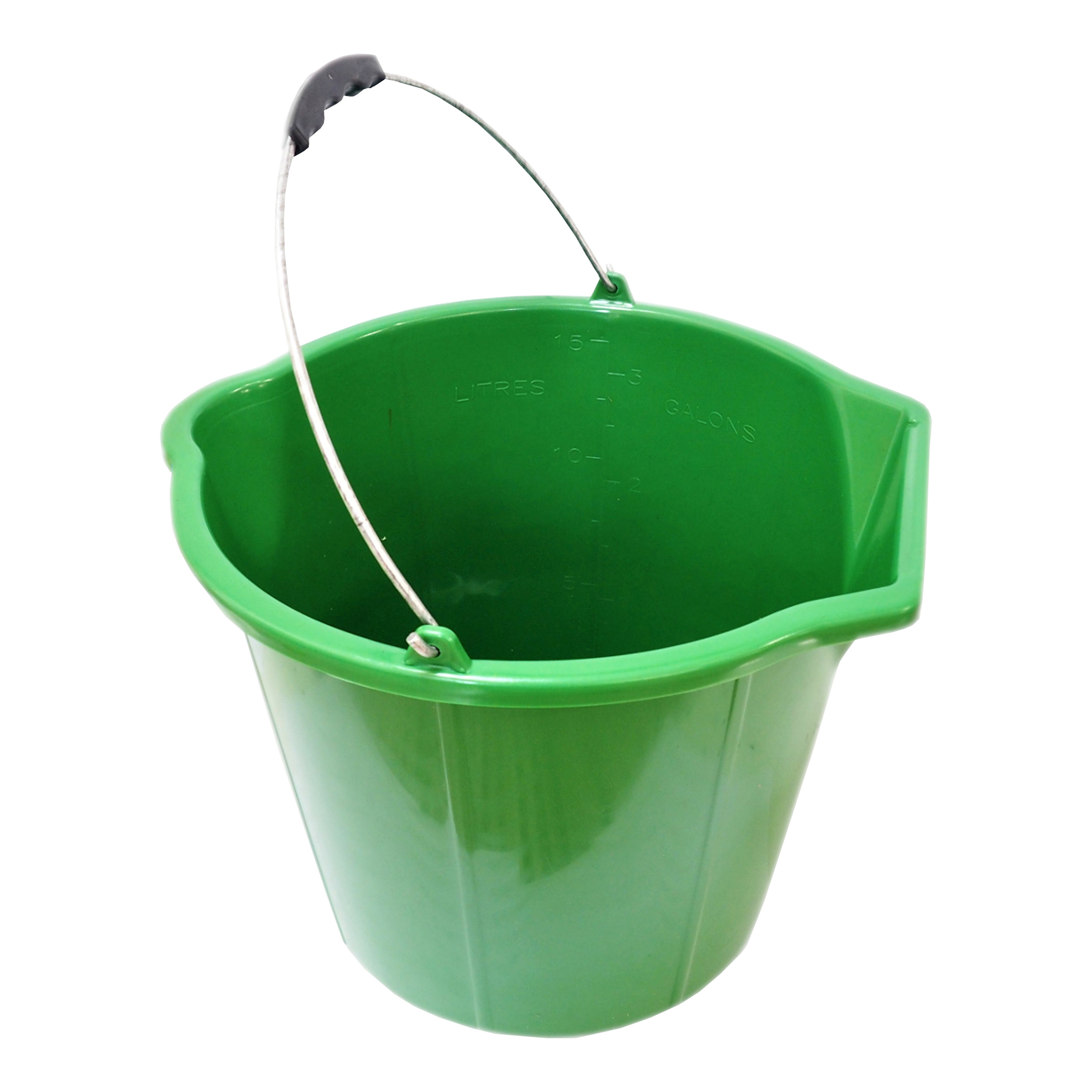 Toptrade Vědro zednické, plastové, na sypké hmoty, 15 l