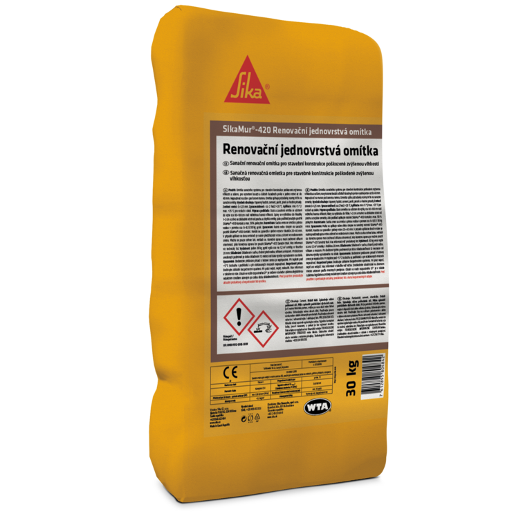 Sika Omítka sanační SikaMur-420 Renovační jednovrstvá 30 kg