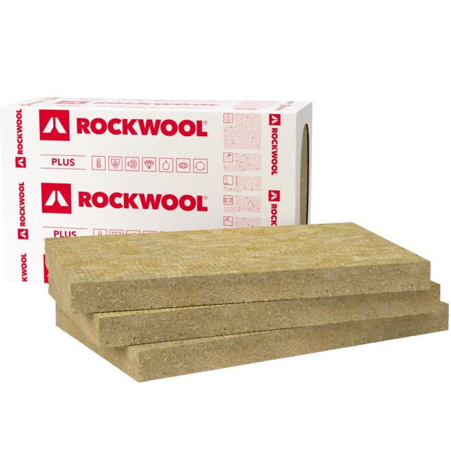 Rockwool Izolace tepelná Frontrock Plus 100 mm 1000×600 mm