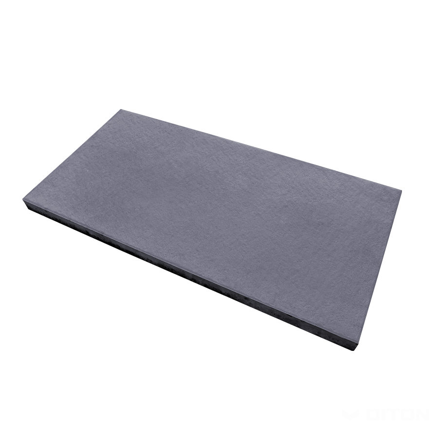 Diton Dlažba betonová Wave 797×397×40 mm antracit (8,64)