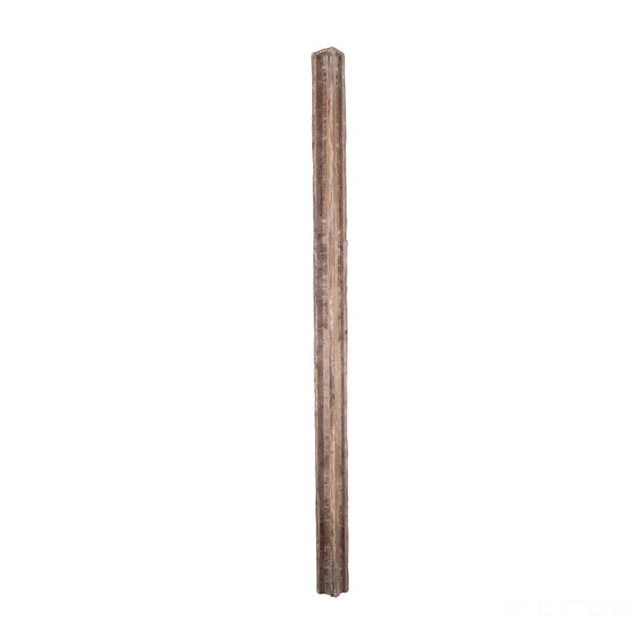 Diton Sloupek plotový Natur patina 130×130×2920 mm T profil (15)