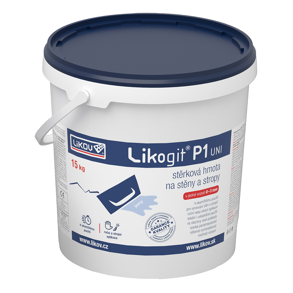 Likov Hmota stěrková Likogit P1 UNI 15 kg