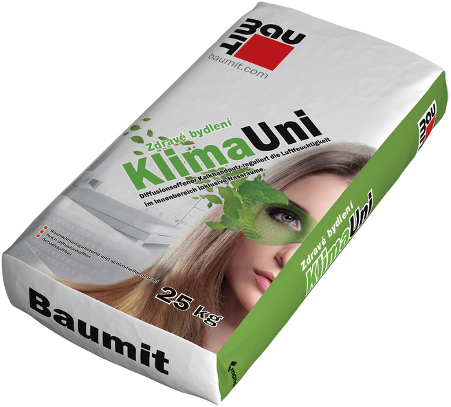 Baumit Omítka vápenocementová KlimaUni 25 kg