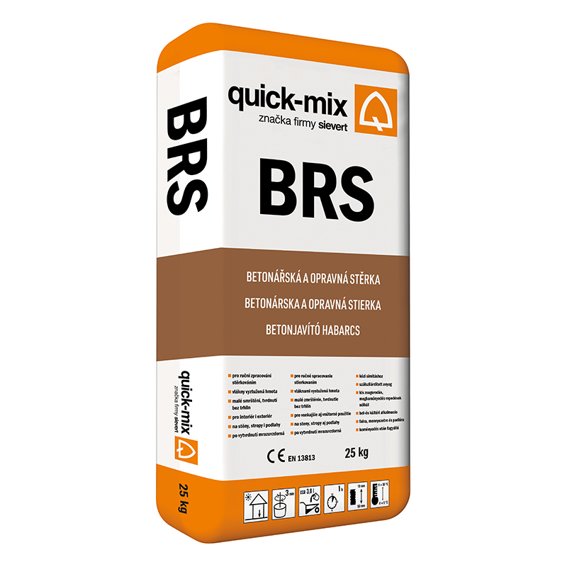 Quick-mix Stěrka opravná a betonářská BRS 25 kg