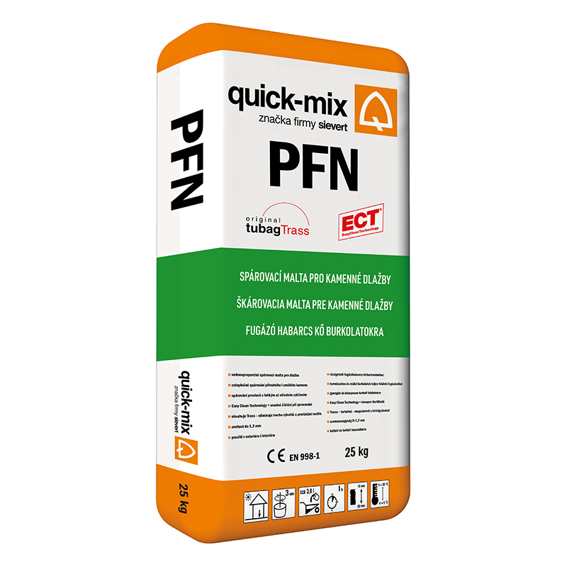Quick-mix Malta spárovací pro kamenné dlažby s trasem PFN 25 kg