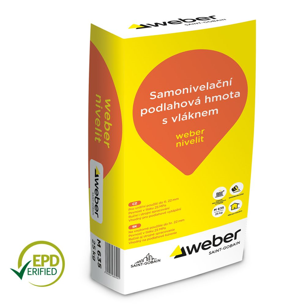 Weber Hmota samonivelační webernivelit 2-22 mm 25 kg