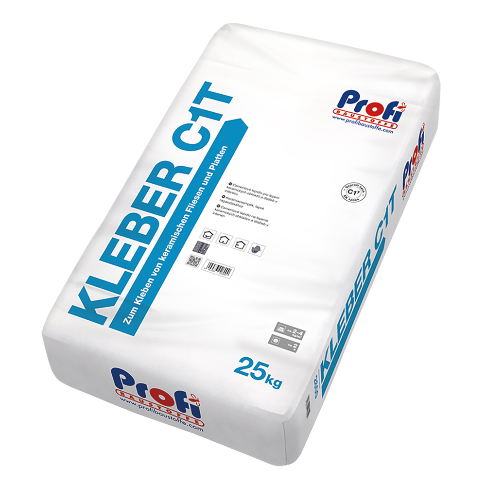 Profibaustoffe Lepidlo na obklady a dlažby Profi Kleber C1T 25 kg