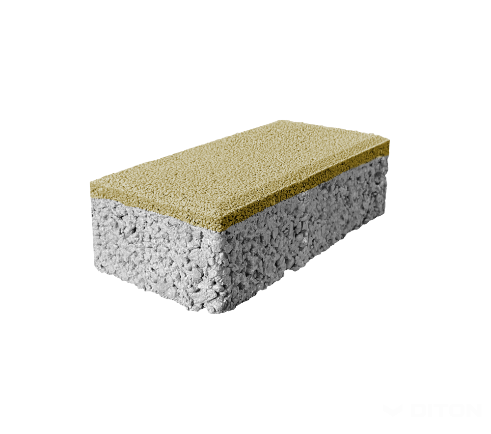 Diton Dlažba betonová Parketa Aquapore 200×100×60 mm písková (10,8)