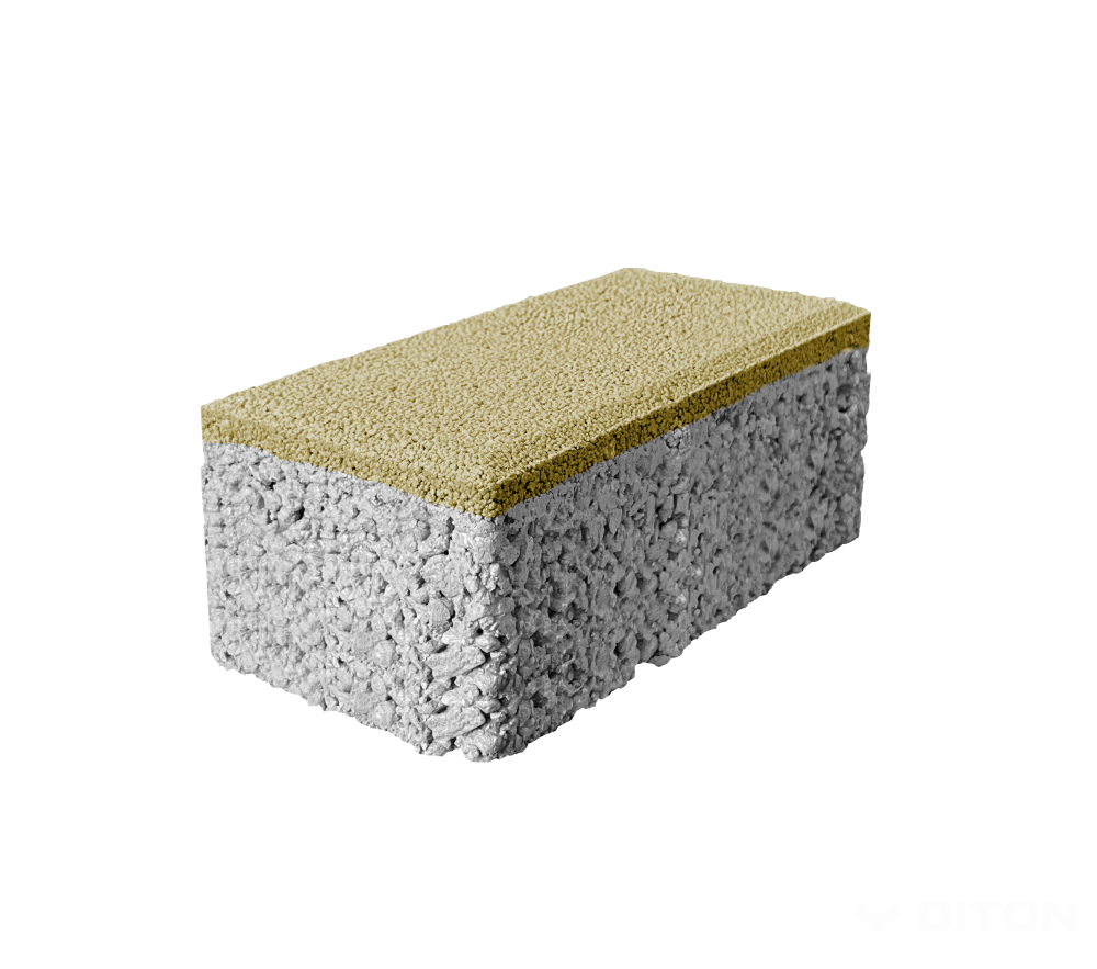 Diton Dlažba betonová Parketa Aquapore 200×100×80 mm písková (8,64)