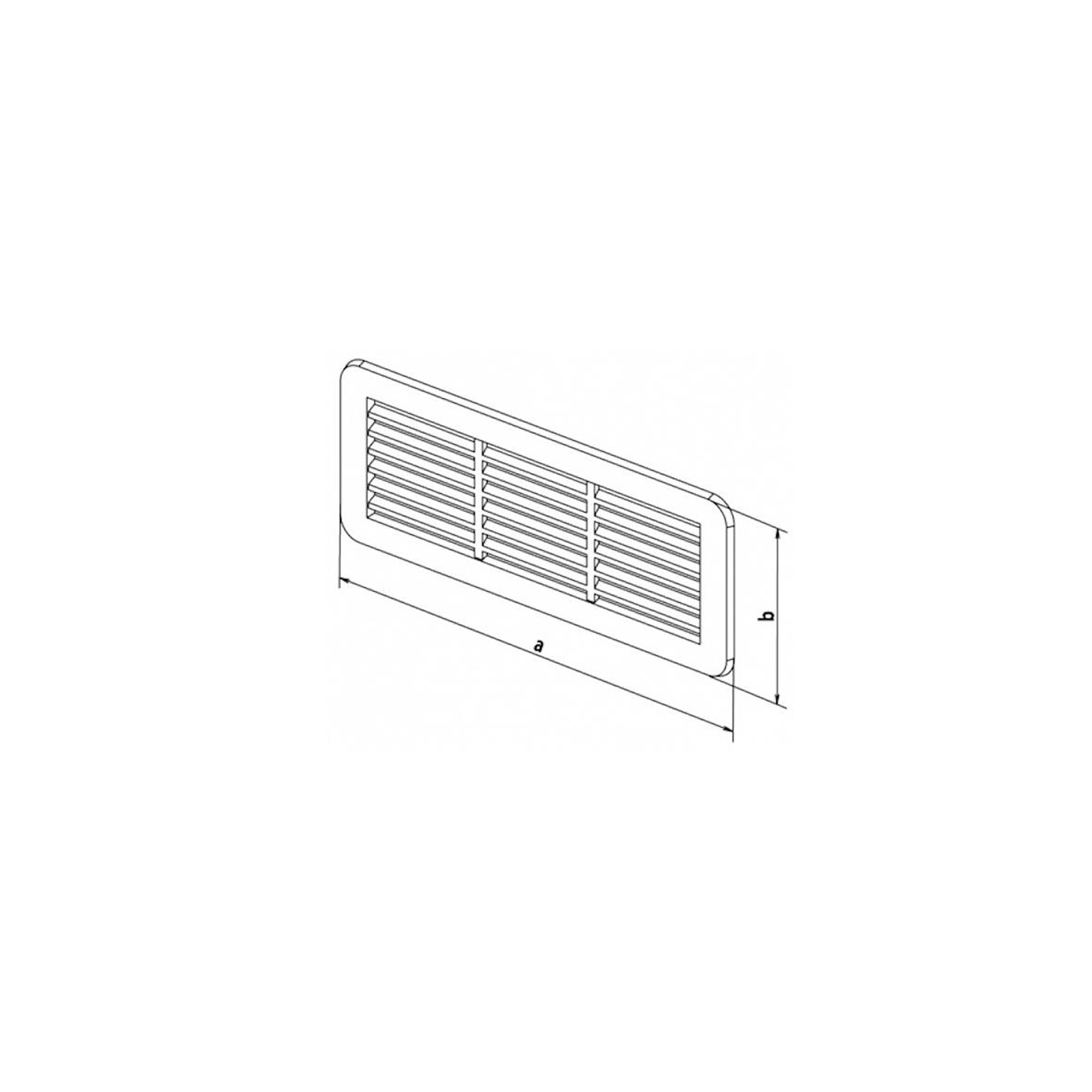 Mřížka větrací VMD 150x60B/0235