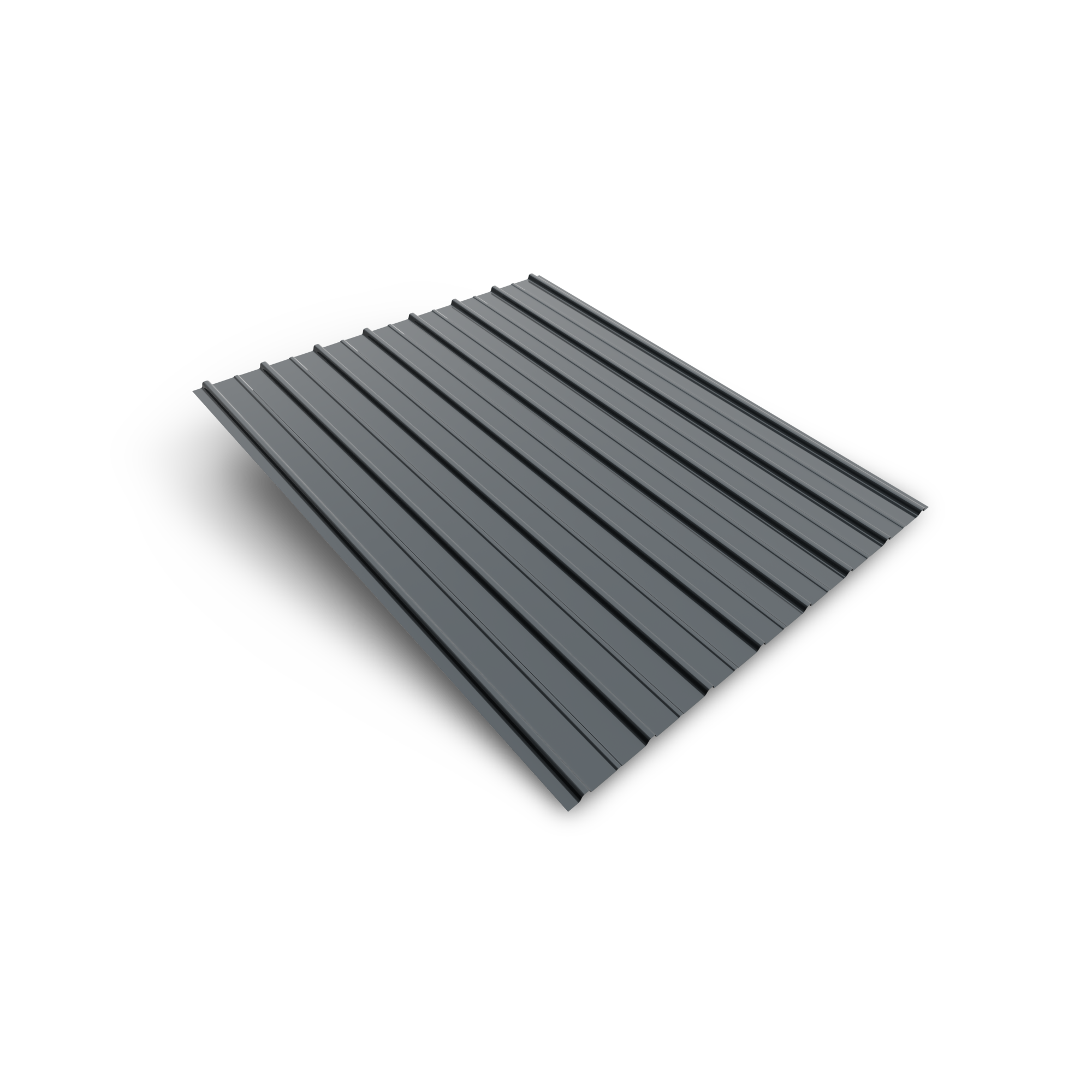 Smart cover solution Plech trapézový Smart CS H12 plus 906×3000×0,4 mm Zn 275 RAL 7016 antracit