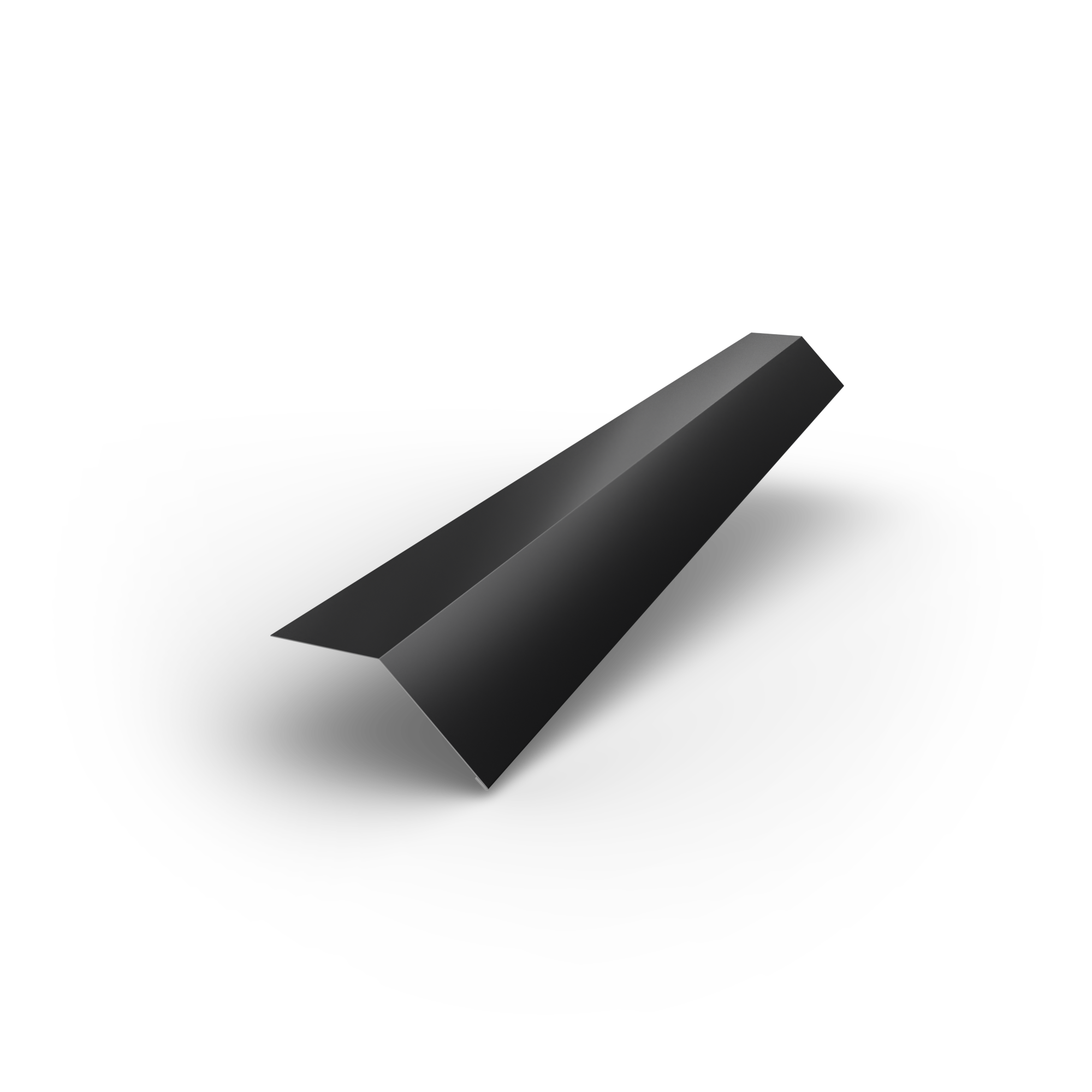 Smart cover solution Lišta okapní Smart CS H12 1000×0,4 mm Zn 275 lak RAL 9005 černá