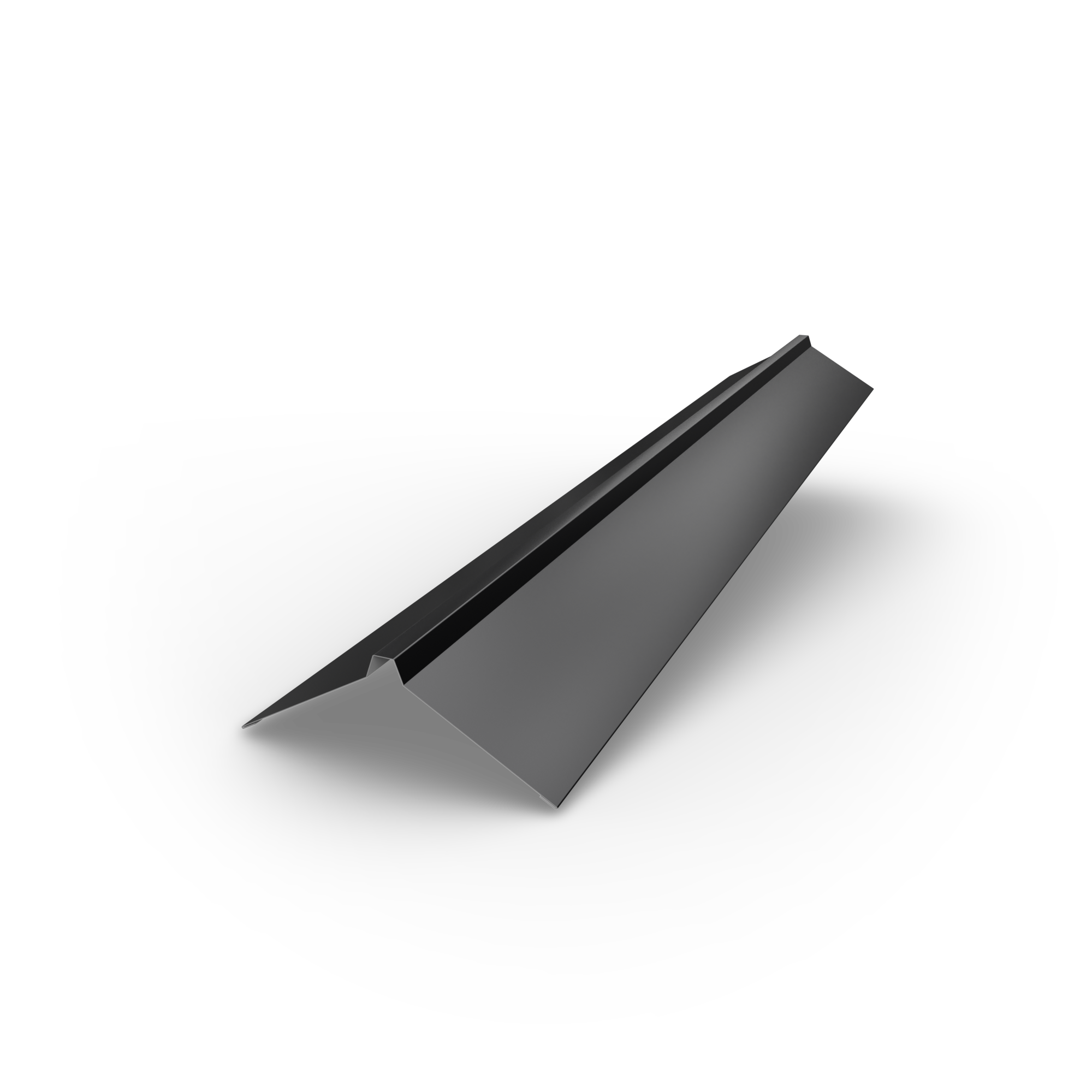 Smart cover solution Hřebenáč rovný Smart CS H12 1000×0,4 mm Zn 275 lak RAL 9005 černý