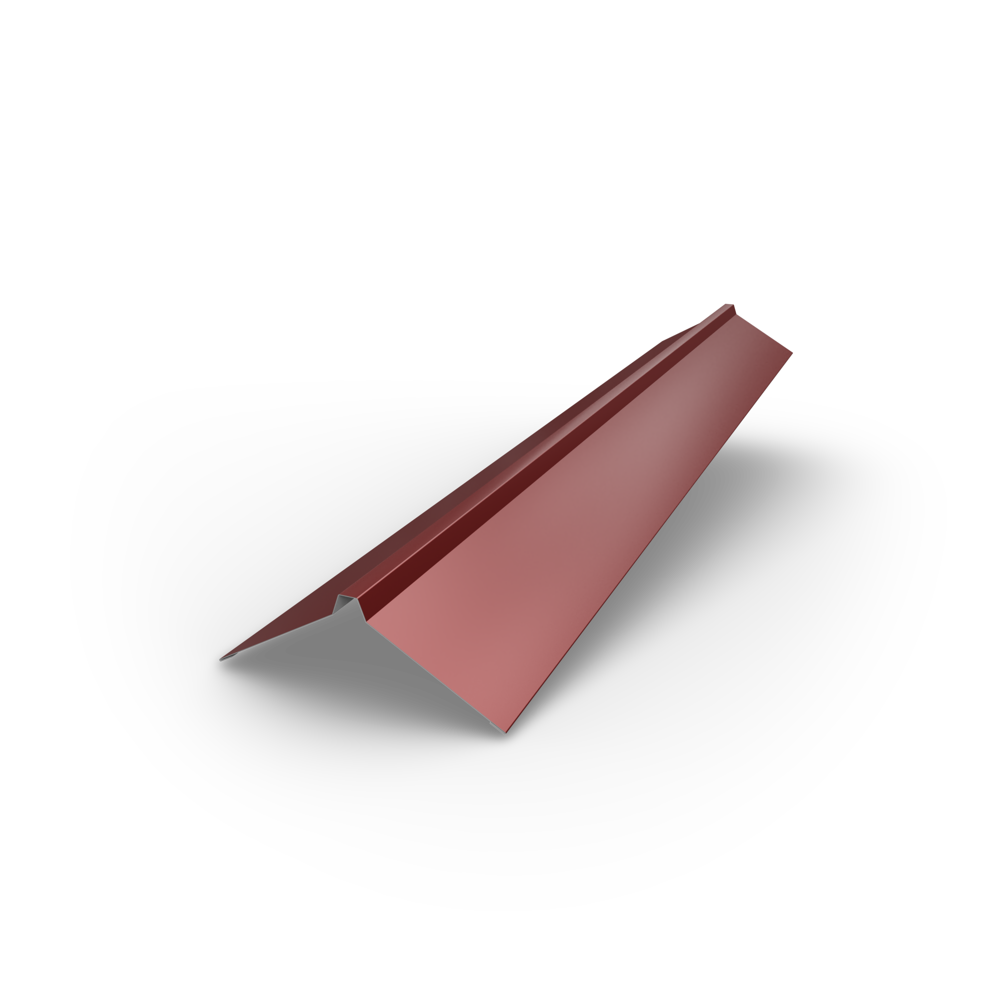 Smart cover solution Hřebenáč rovný Smart CS H12 2000×0,4 mm Zn 275 lak RAL 3011 červený